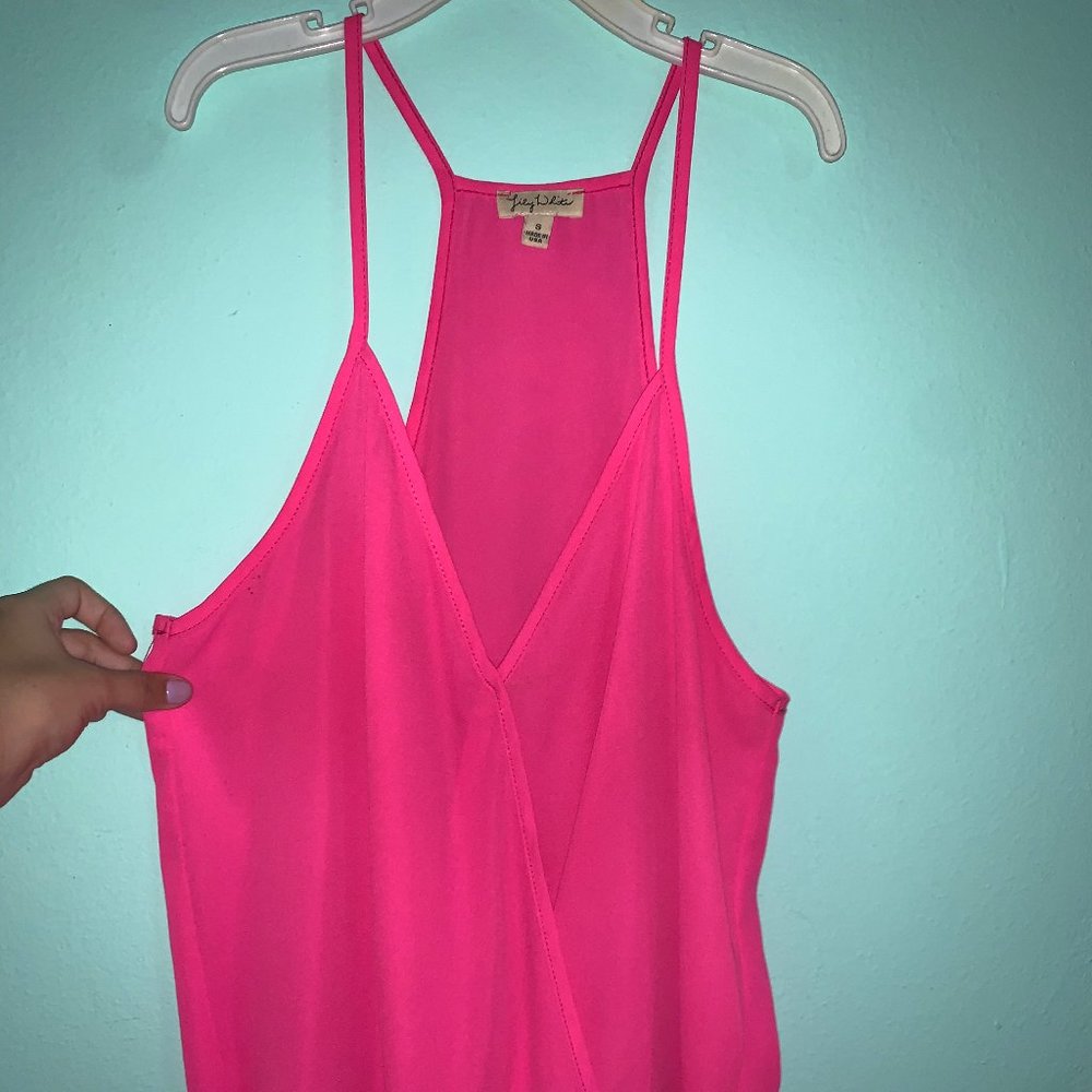 Lily White Hot pink shirt